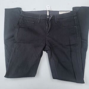 rag & bone Jet Black Women's Skinny Jeans